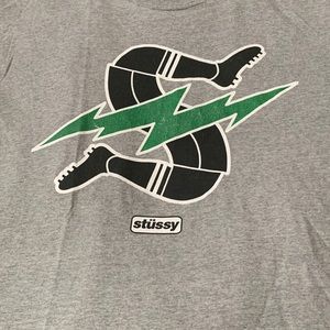 Men’s Stussy Football gray tee